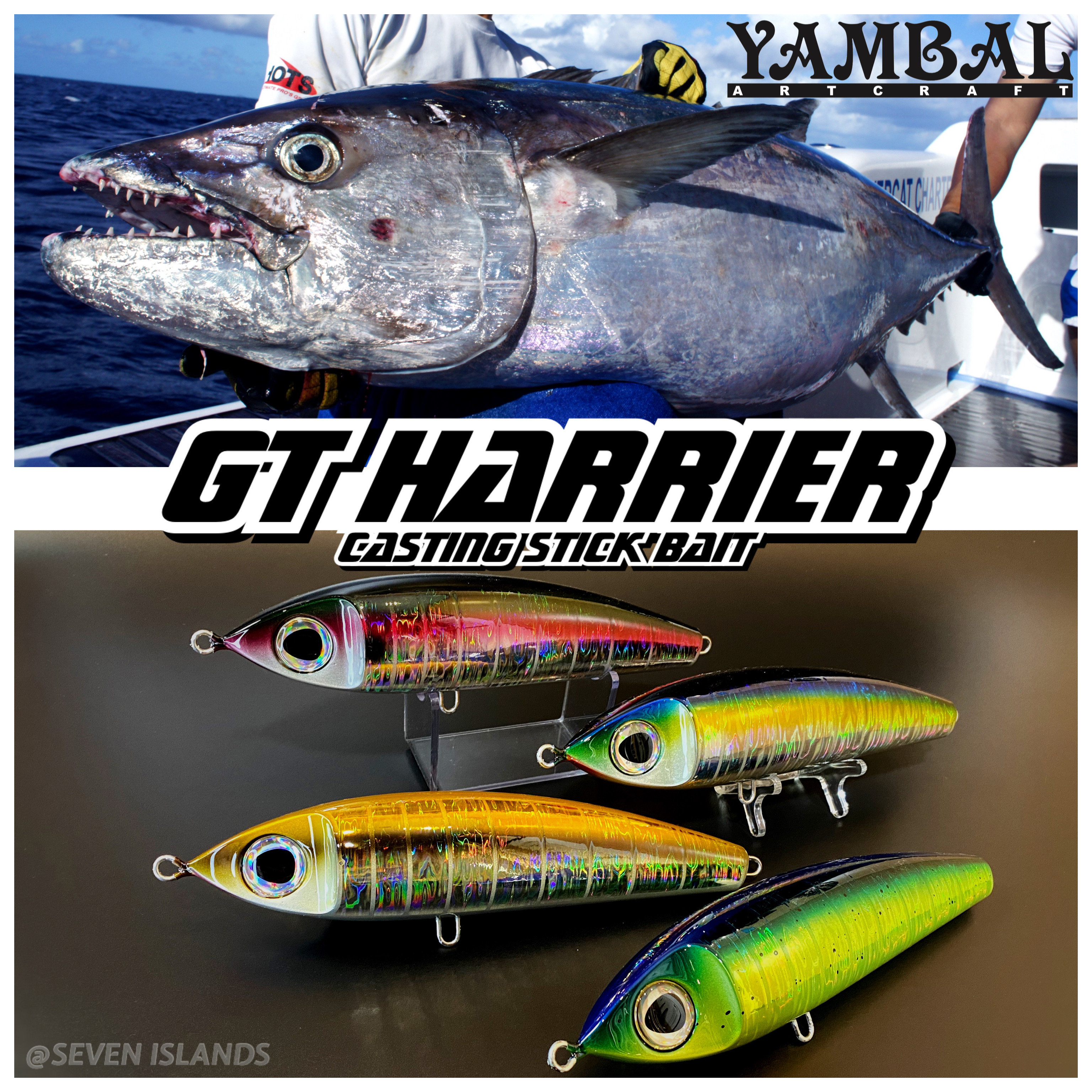 YAMBAL GT HARRIER CASTING STICK BAIT
