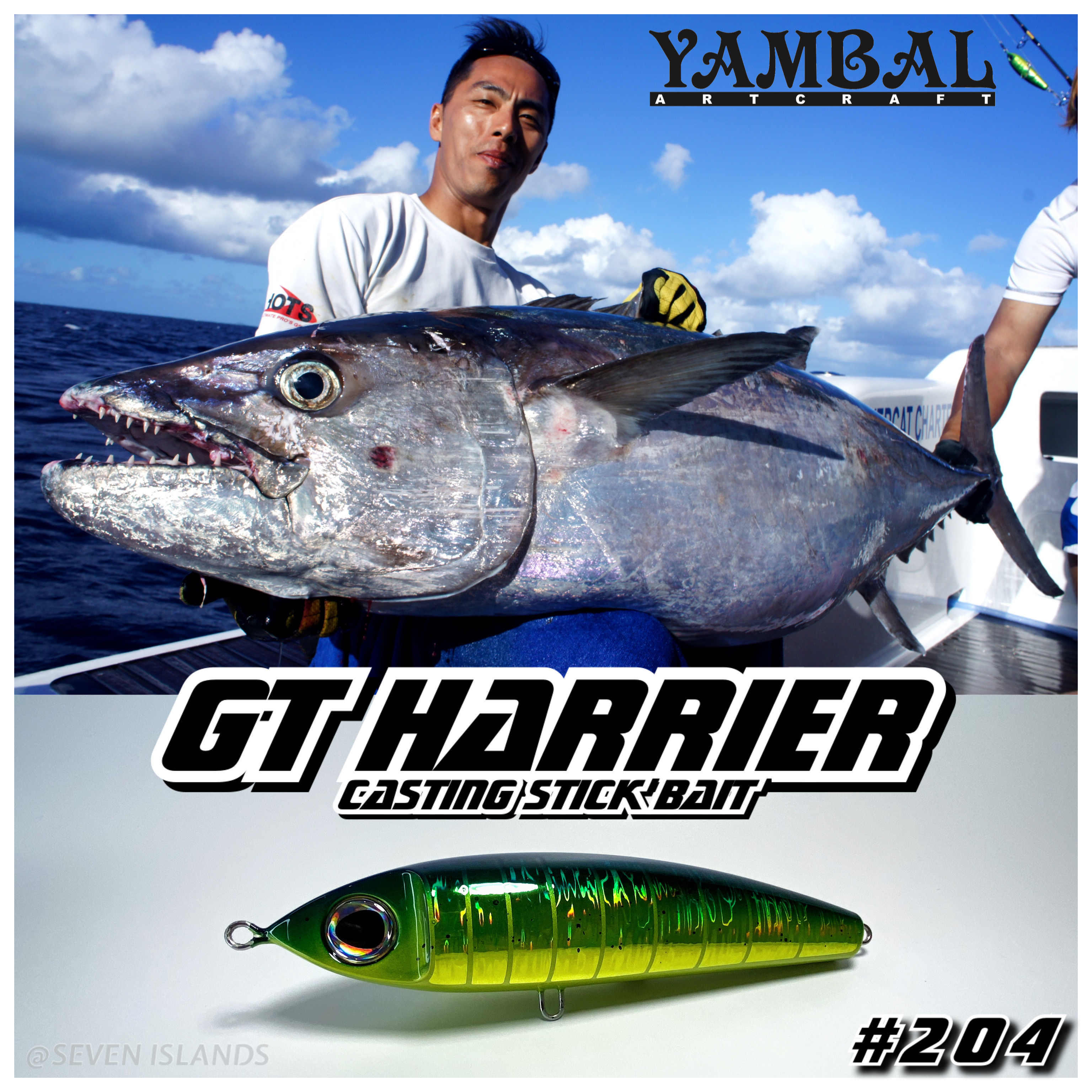 YAMBAL GT HARRIER CASTING STICK BAIT