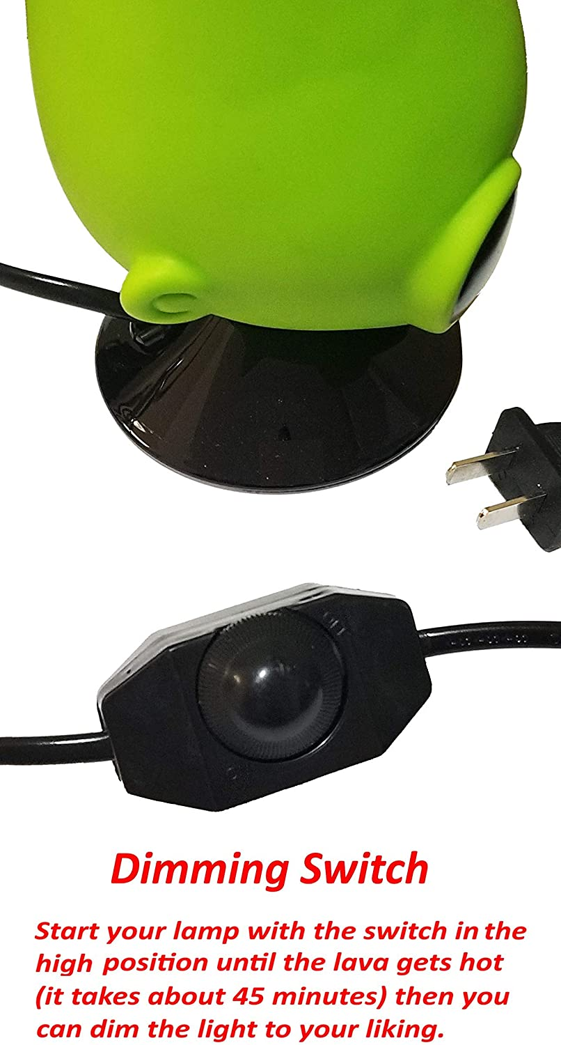 Groovy Alien - 迷幻外星人精緻熔岩燈 35cm