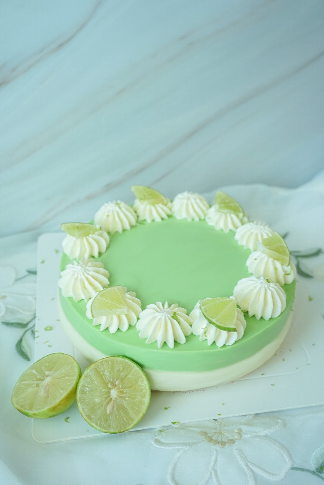 青檸青蘋果慕絲蛋糕