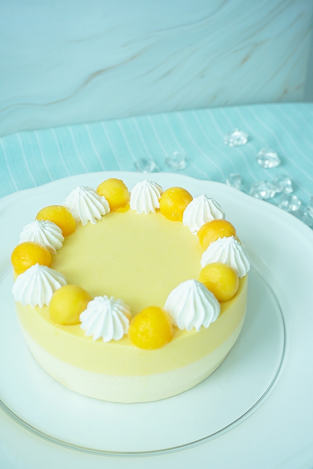 芒果熱情果慕絲蛋糕