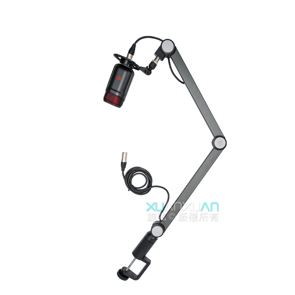 Thronmax 銀之助-隱線桌邊架 (XLR/USB) 兼容所有標準減震架 麥克風架