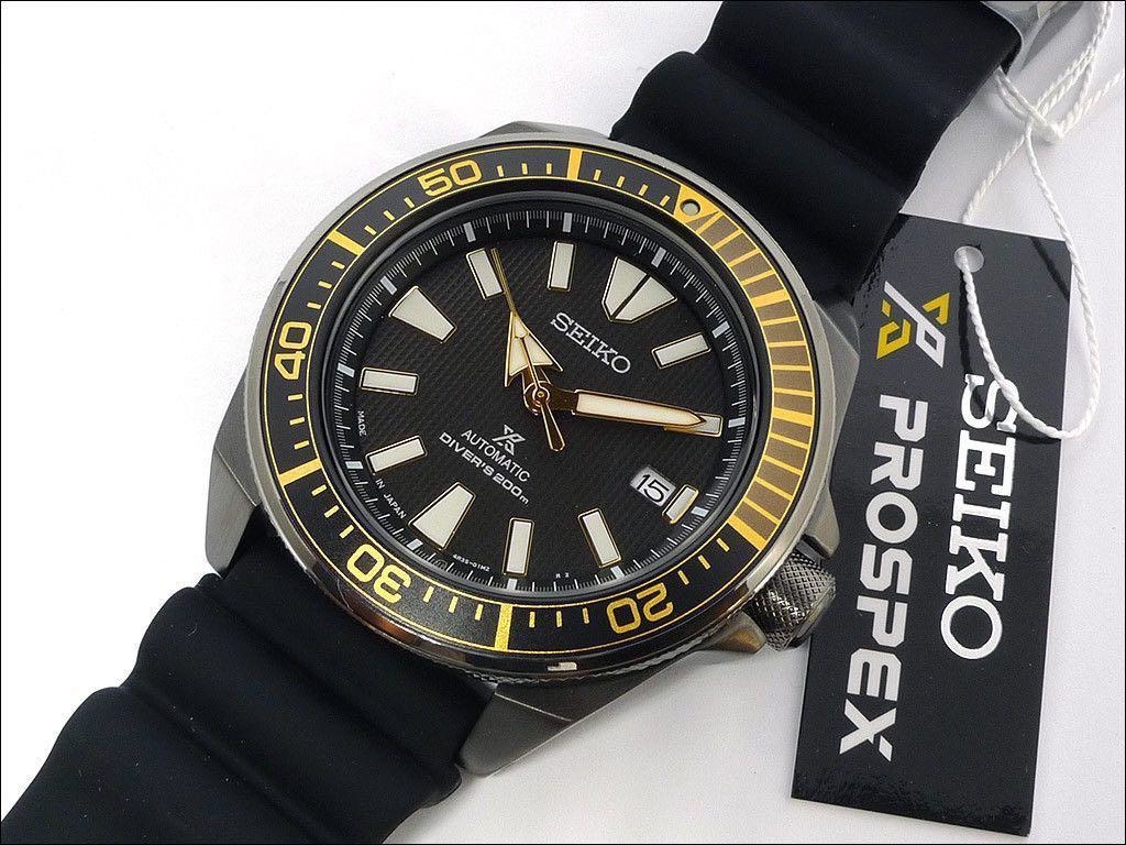 Seiko PROSPEX 黑金自動機械手錶 SRPB55J1 / SRPF07