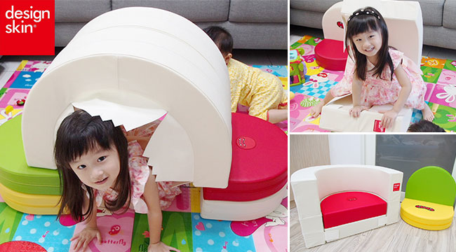 design skin圓形蛋糕沙發,兒童沙發,