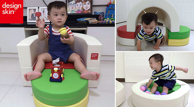 design skin圓形蛋糕沙發,兒童沙發,