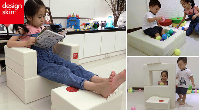【韓國design skin】蛋糕沙發,兒童沙發