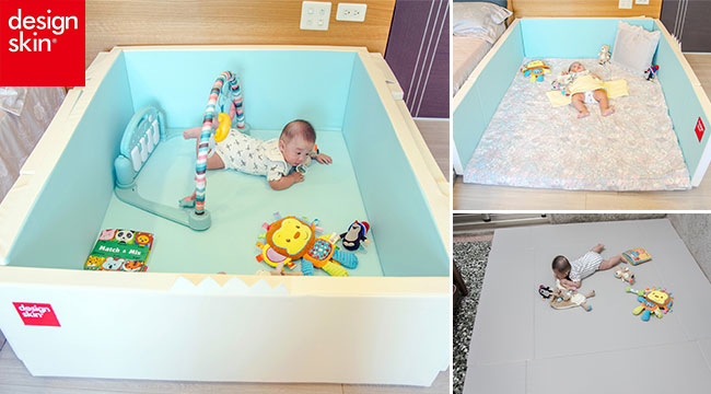 design skin城堡圍欄,韓國地墊,咕溜魚