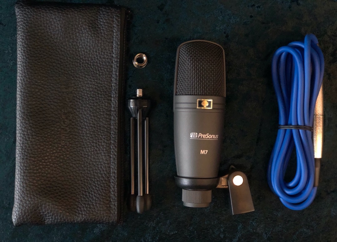 特價出清 PreSonus M7 電容式大振膜麥克風 無盒版