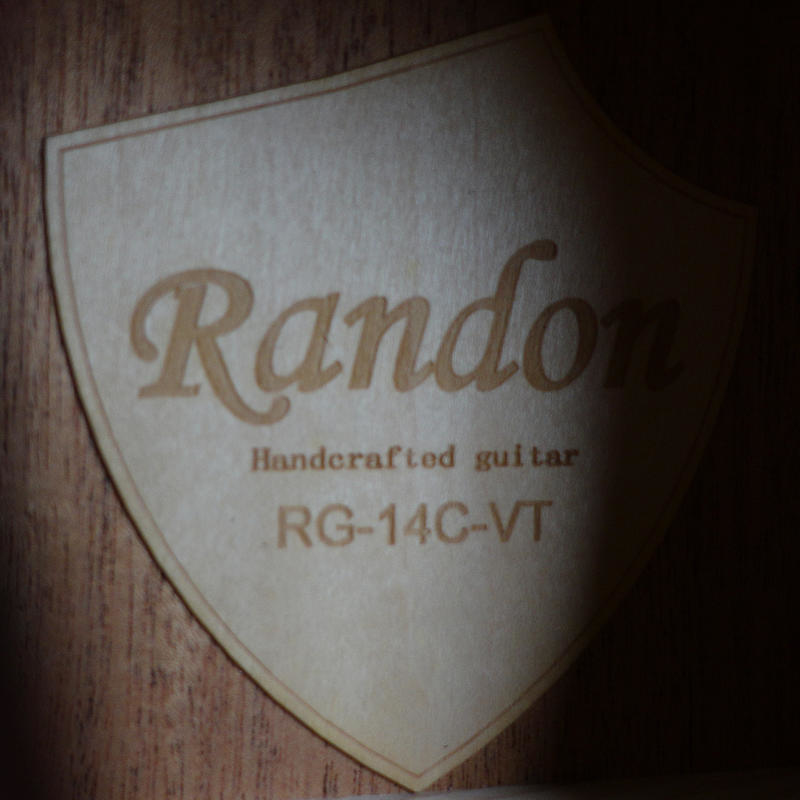 木吉他 Randon RG-14C-VT 雲杉木 面單板 擦色【附原廠厚袋、配件包】RG-14CVT RG14CVT 第 5 張圖片｜三峽吉他 / Bass
