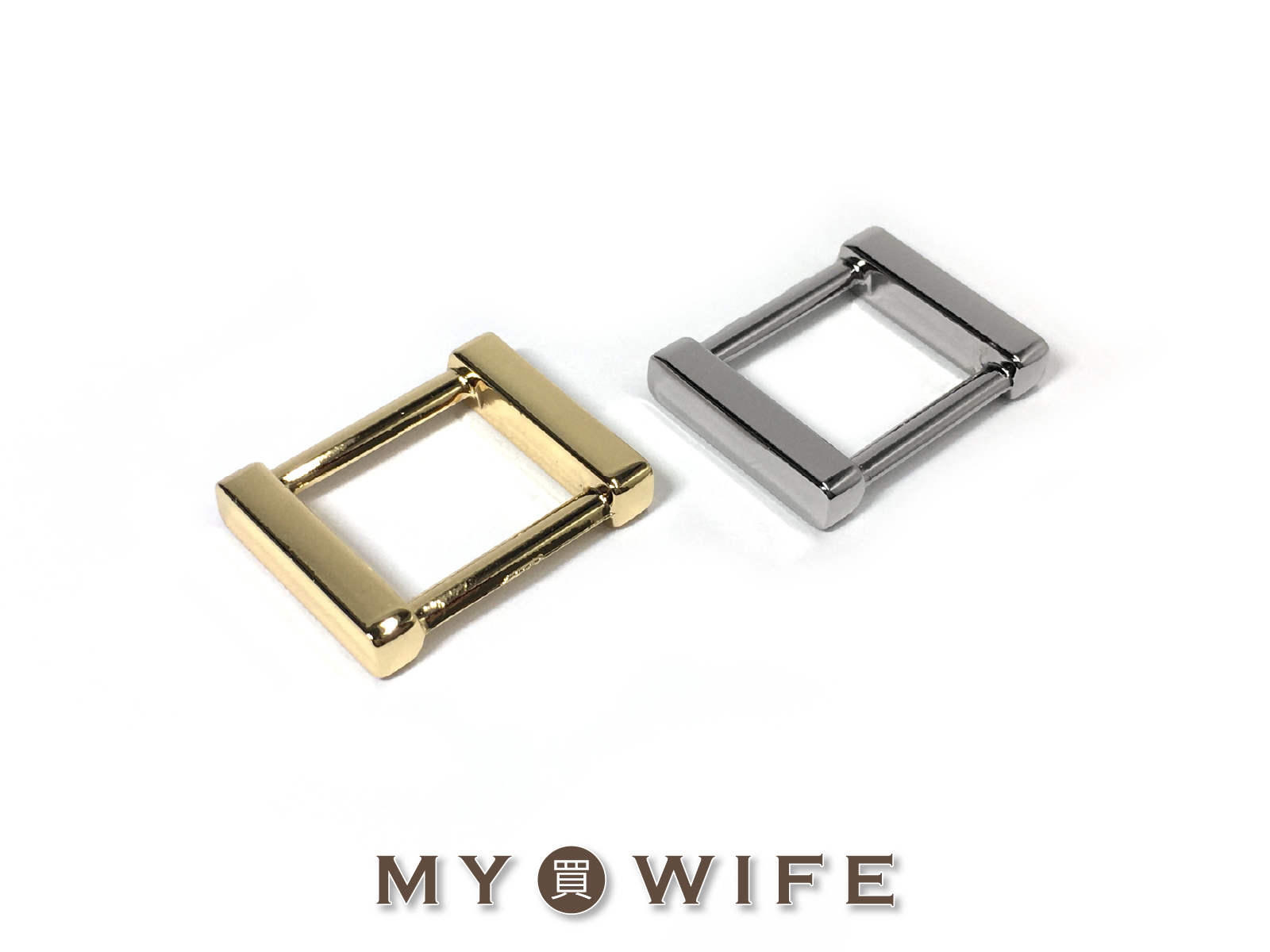 5分合金方型拉環_2色2入裝