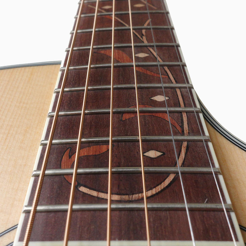 Ibanez Ibanez AE205JR-OPN 雲杉面單板 側背桃花心木 電木吉他 38吋 公司貨 (附原廠琴袋、配件包) 第 4 張圖片｜三峽吉他 / Bass