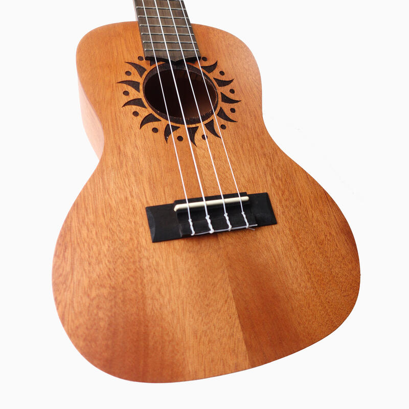 UMA UMA VALI-SC 太陽圖騰 桃花心木面單 23吋 烏克麗麗【附原廠琴袋】 第 3 張圖片｜三峽烏克麗麗