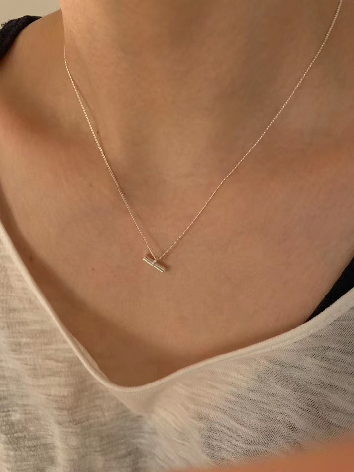 [KR][Silver 925] Little Stick Necklace (2 colors)