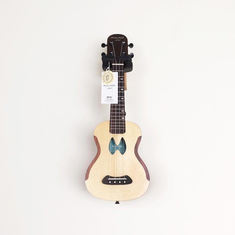 星臣 Music WOW/Starsun USS21-NS 雲杉面單 烏克麗麗 巧克力色