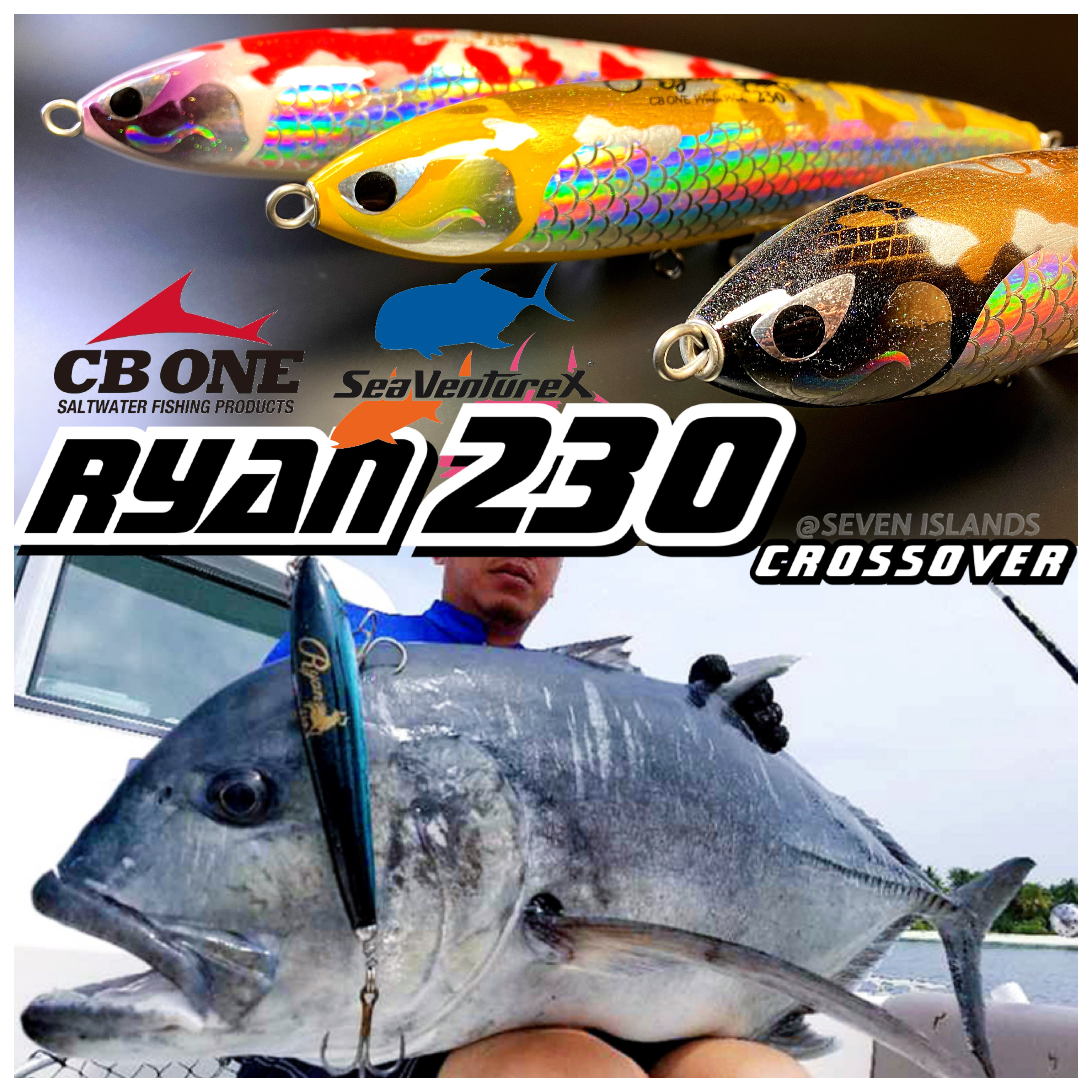 CB ONE x SEA VENTUREX RYAN 230 CASTING STLIMITED EDITIO