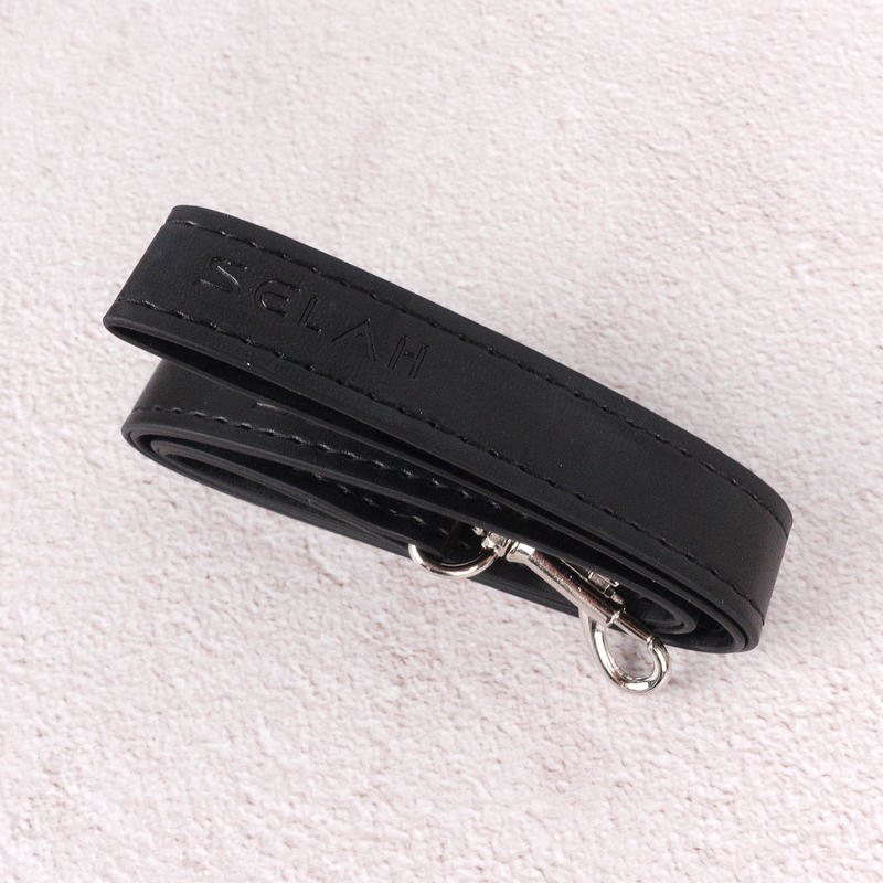 SELAH SELAH 黑色皮革 彈片收納包 第 3 張圖片｜三峽配件 / 週邊