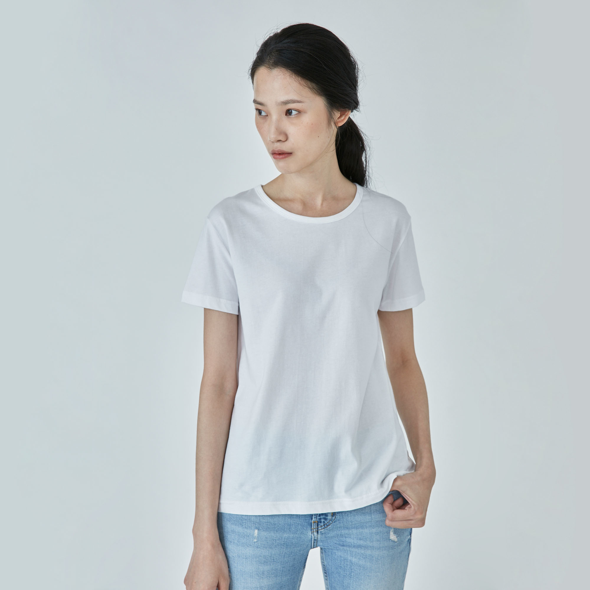 Daylight 圓領長版短袖