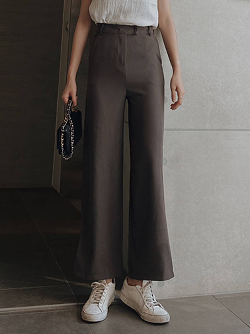 雙暗釦西裝褲*2色