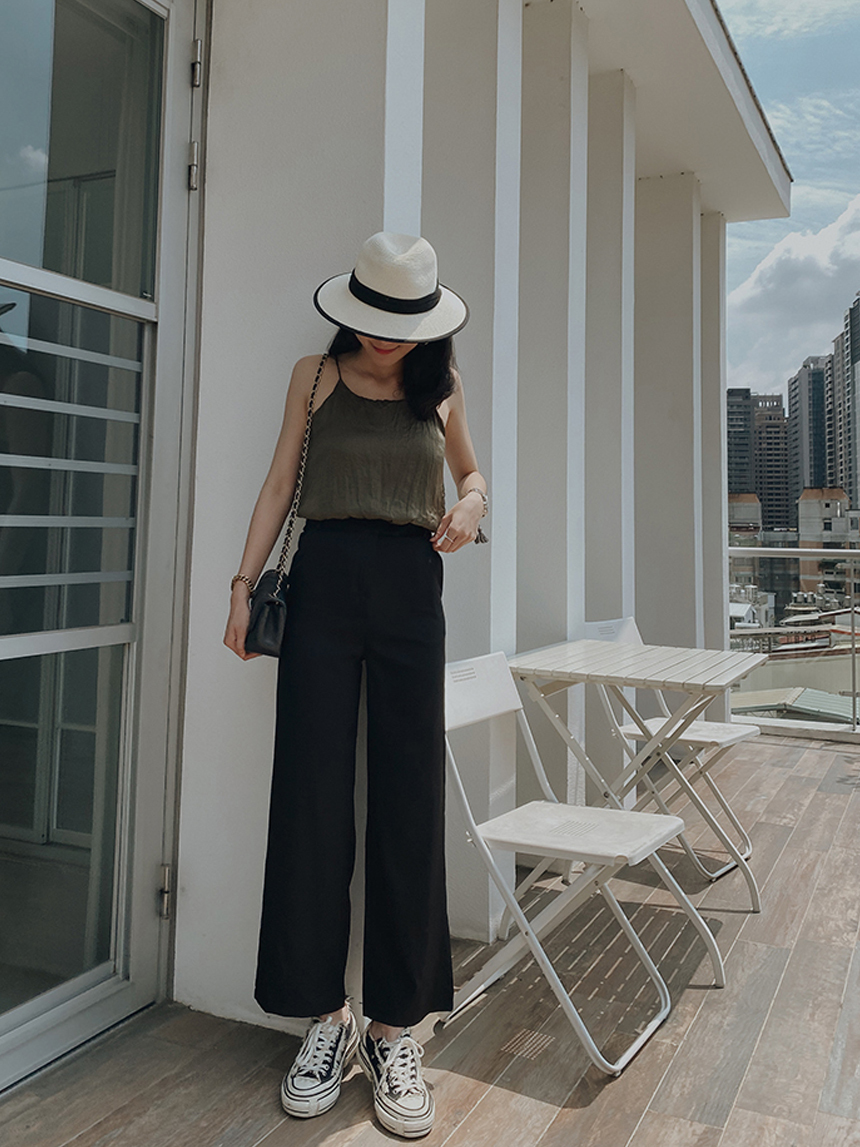 雙暗釦西裝褲*2色