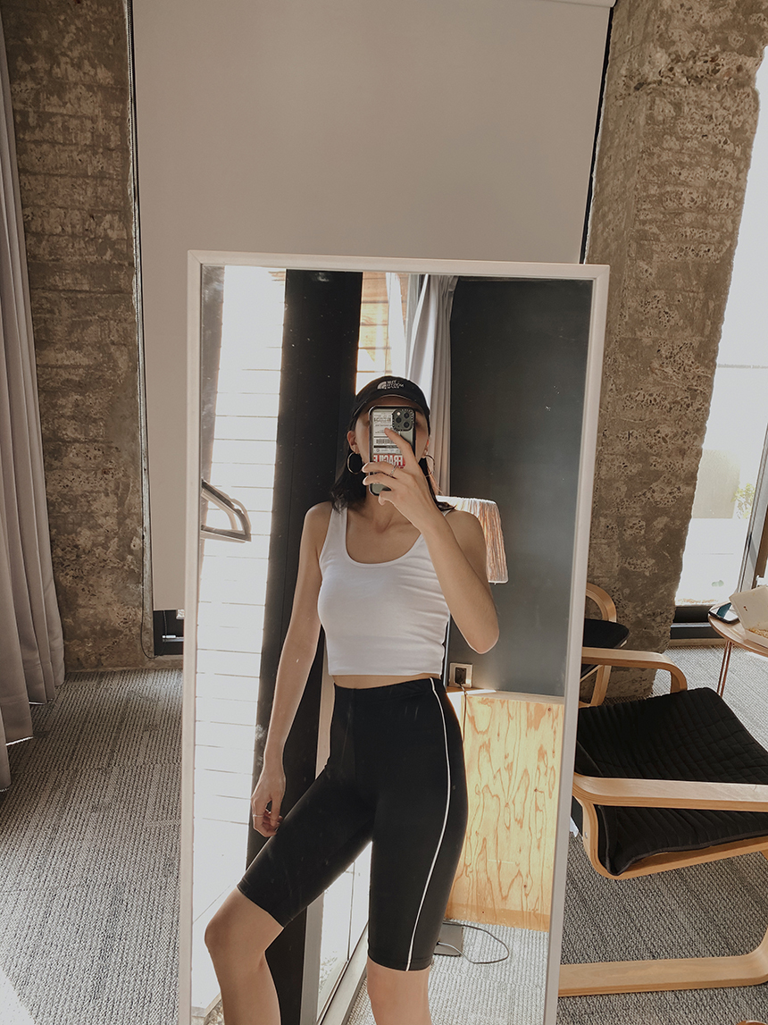 前後大U合身背心*3色