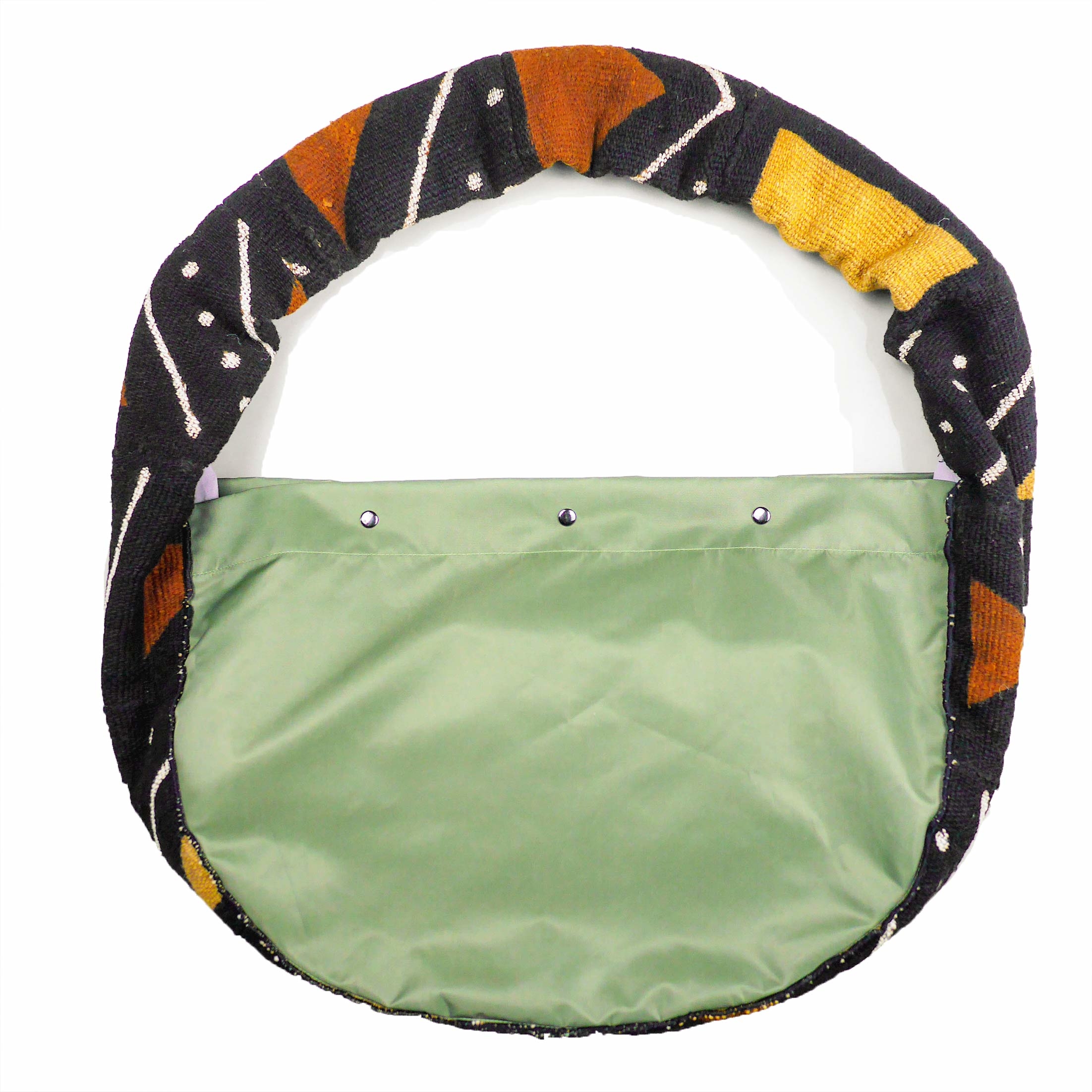 泥染工藝｜草原肩包｜馬利