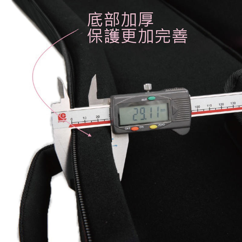 Monkcustom 加厚防水 吉他袋 電吉他袋 貝斯袋 第 3 張圖片｜三峽吉他 / Bass