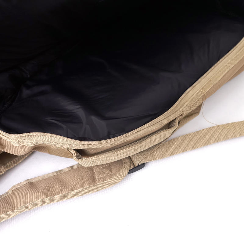 卡其色木吉他袋 41吋 前方置物袋／底部止滑 台灣製造 第 3 張圖片｜三峽吉他 / Bass