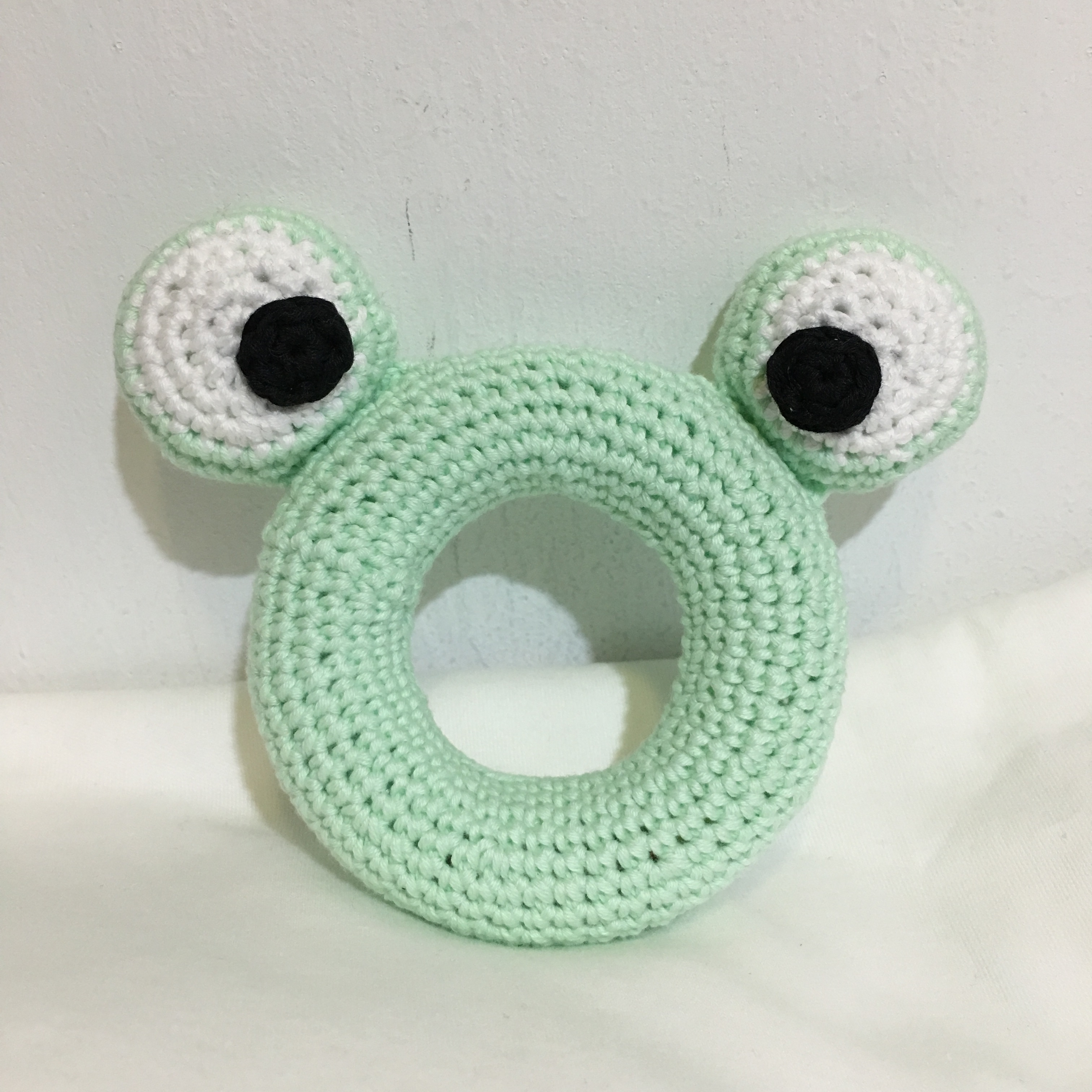 小青蛙手搖鈴玩具