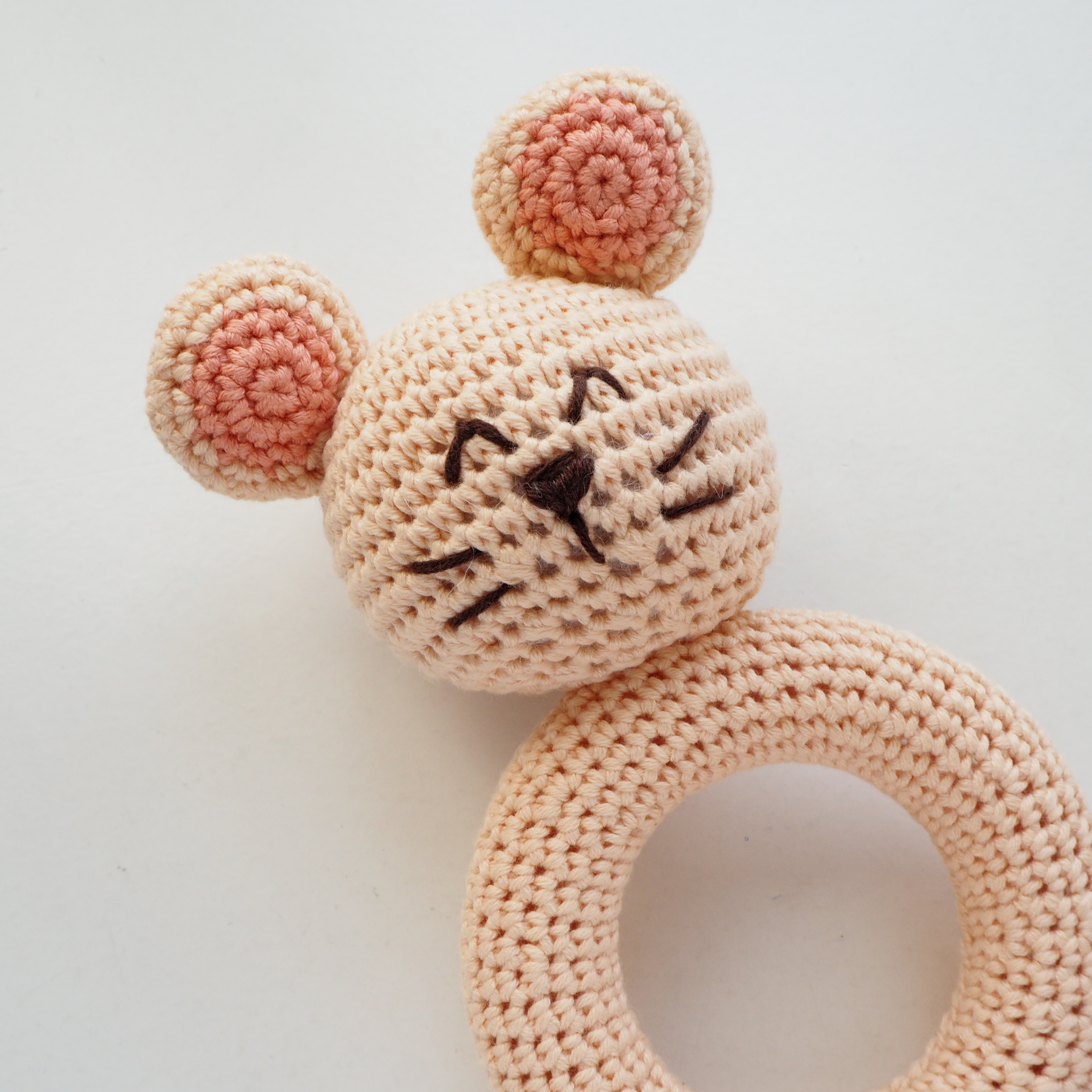 開心鼠手搖鈴玩具