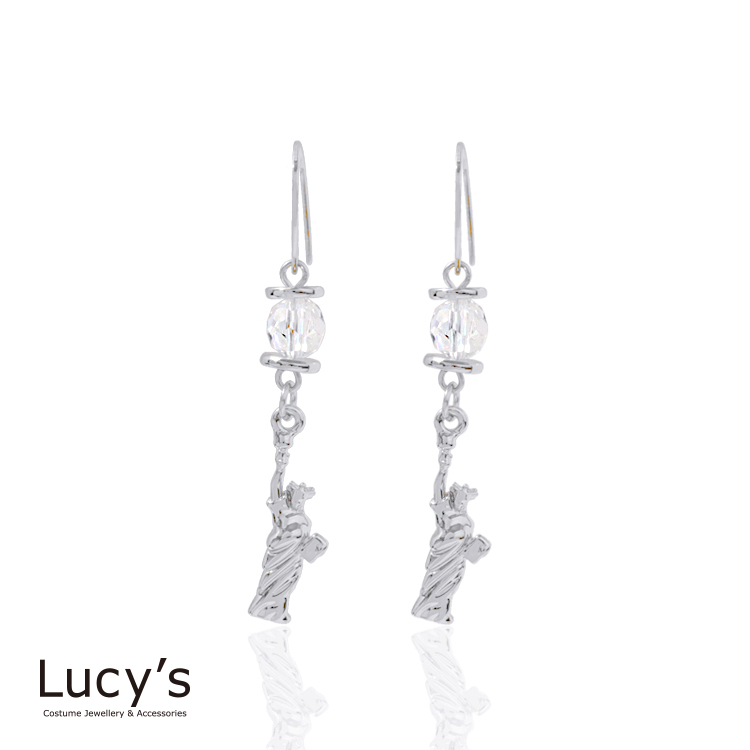 自由女神 耳環 (二色) (77317/77318)