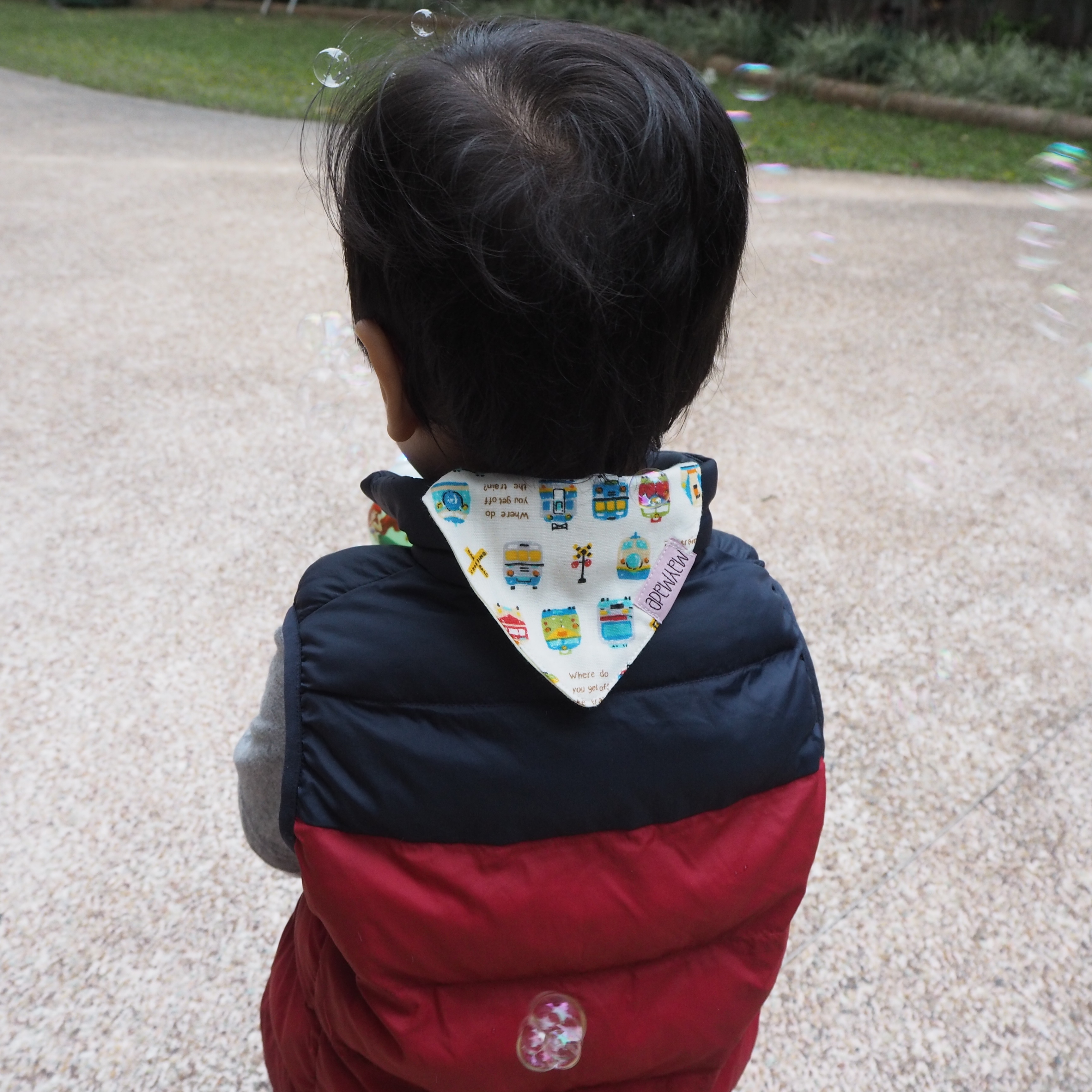 自選二重紗圖案汗巾