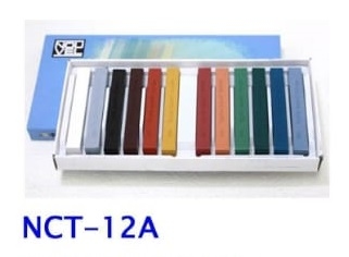 日本櫻花牌 SAKURA NCT-12A 乾粉彩(12色套裝)