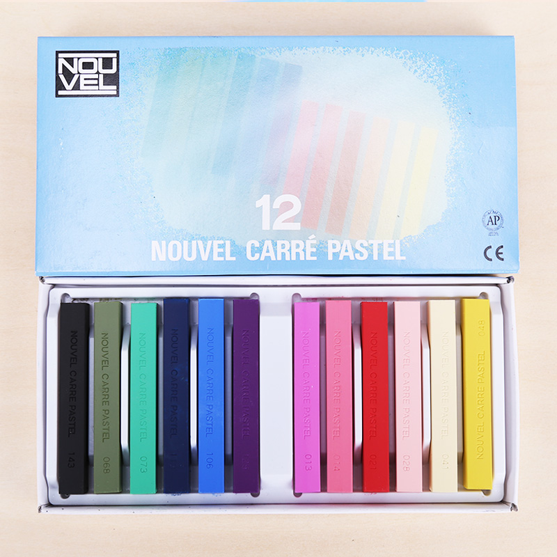 日本櫻花牌 SAKURA NCT-12B 乾粉彩(12色套裝)