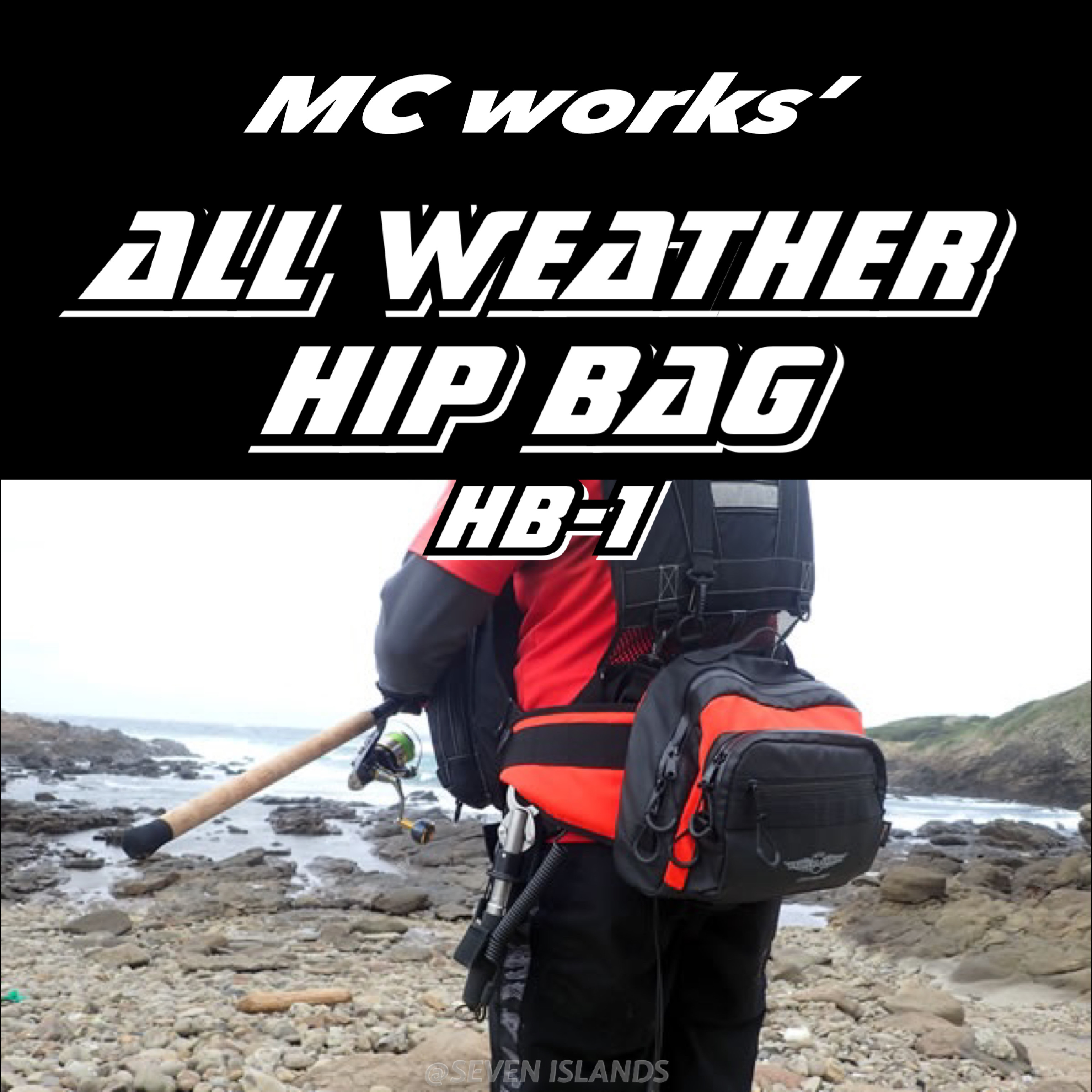 メーカー直売】 MCワークス ALL WEATHER HIP BAG HB-1 ヒップ