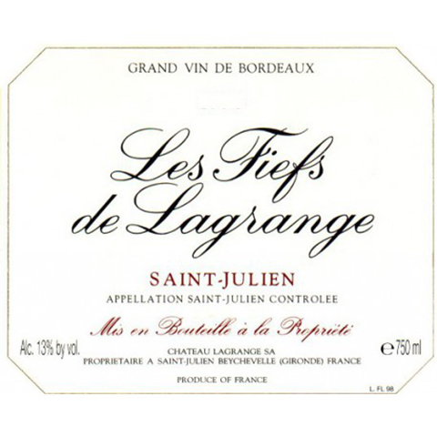 Les Fiefs de Lagrange 2015 - 6 Bottle Pack