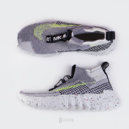 nike space hippie 02 grey volt