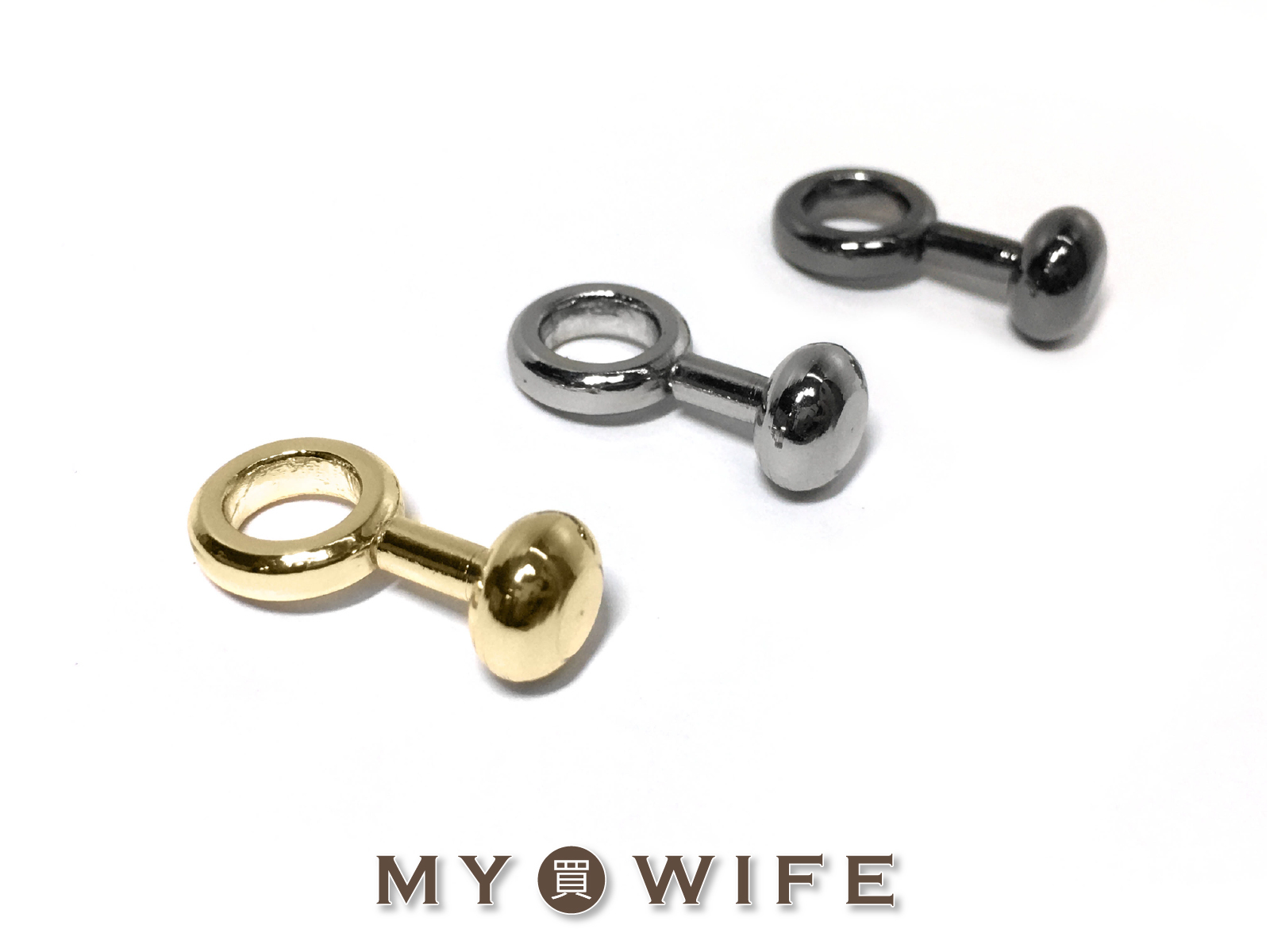 包包改造外接扣(純銅電鍍)_4色【FR-T015】