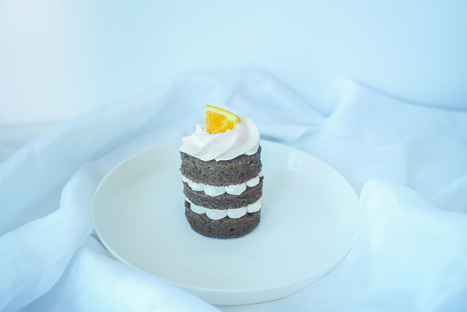 迷你香橙朱古力鮮奶油蛋糕