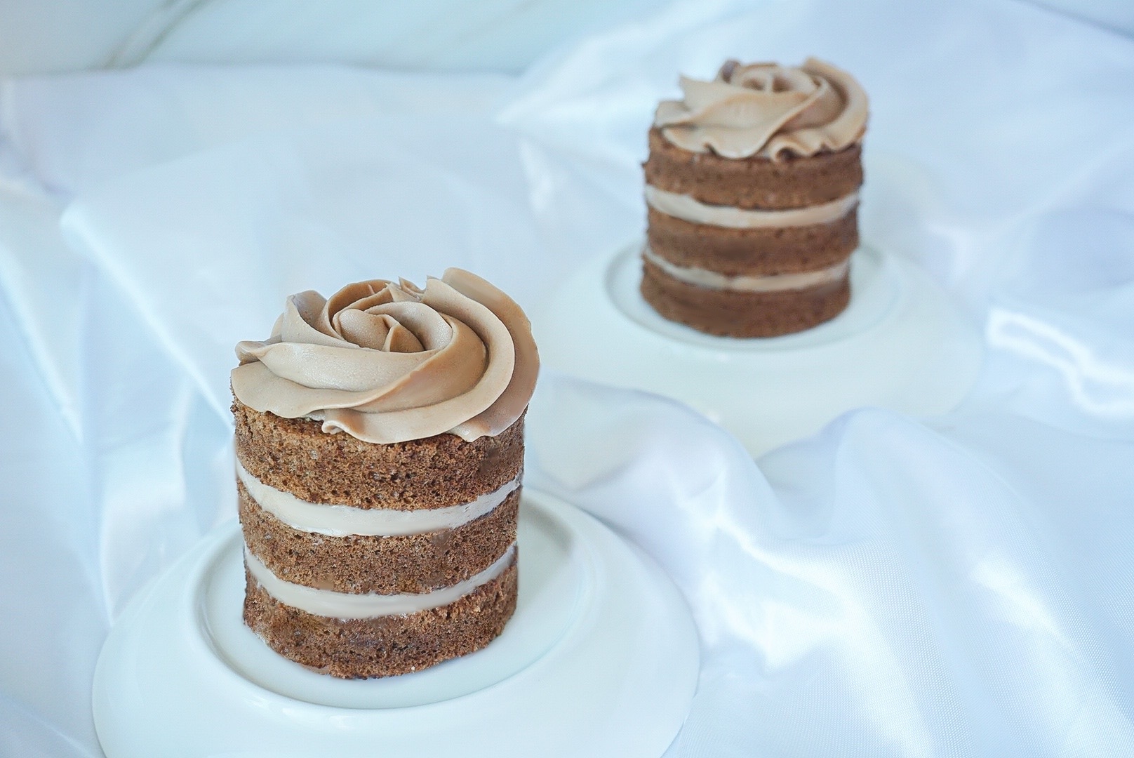 迷你朱古力奶油霜蛋糕