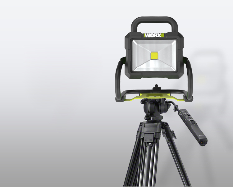WORX WU026 LED鋰電投光燈