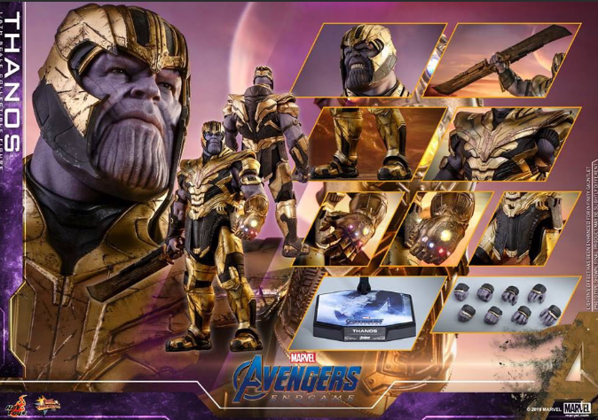 Hot Toys MMS529 Avengers Endgame Thanos 復仇者聯盟 Hottoys 中古
