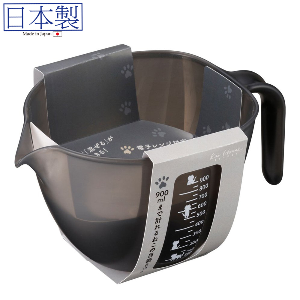 貝印Nyammy貓貓特大量杯(900ML)(日本製)