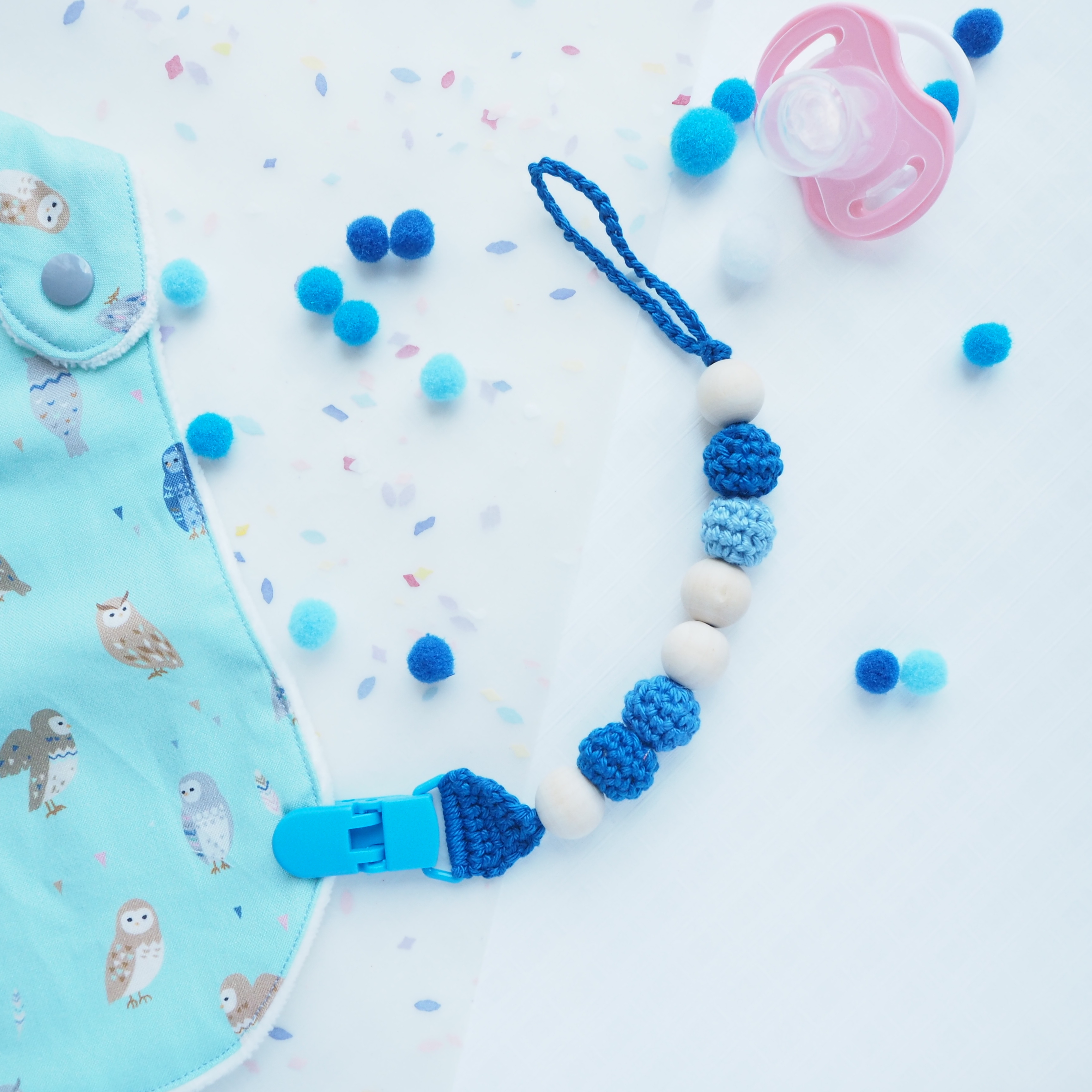 鈎織奶咀夾-九月