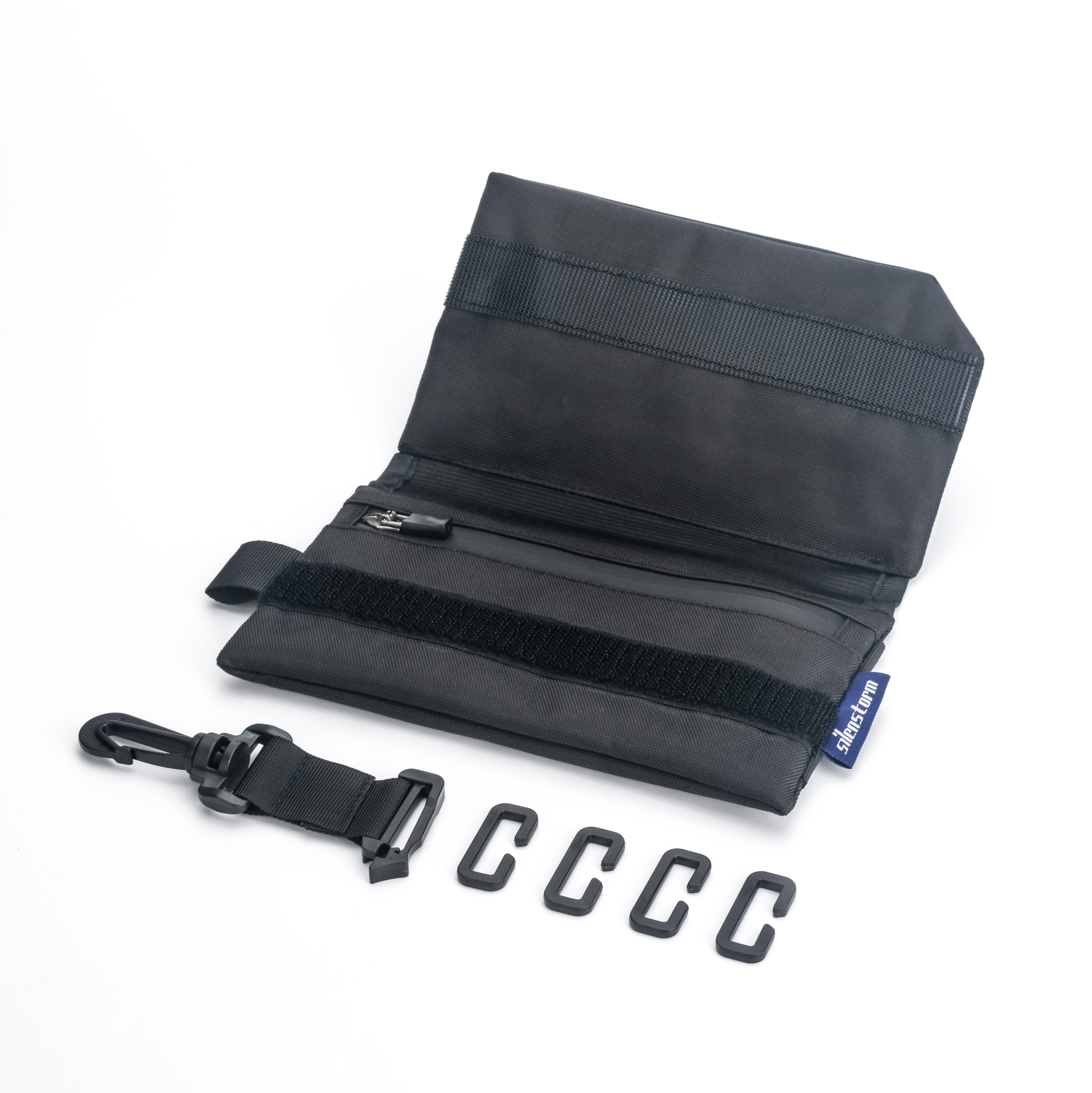 工裝組件配飾折疊零錢包