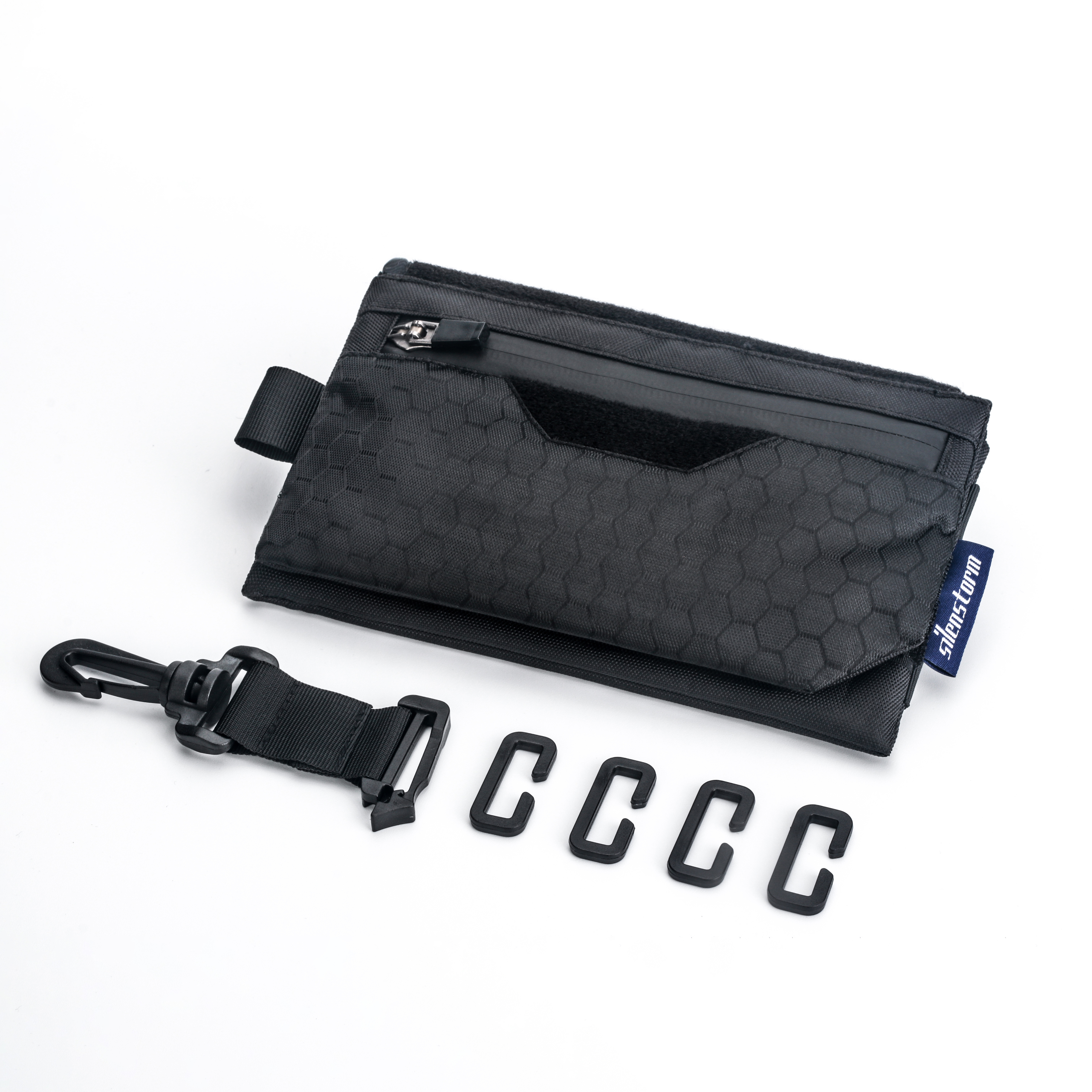 工裝組件配飾折疊零錢包