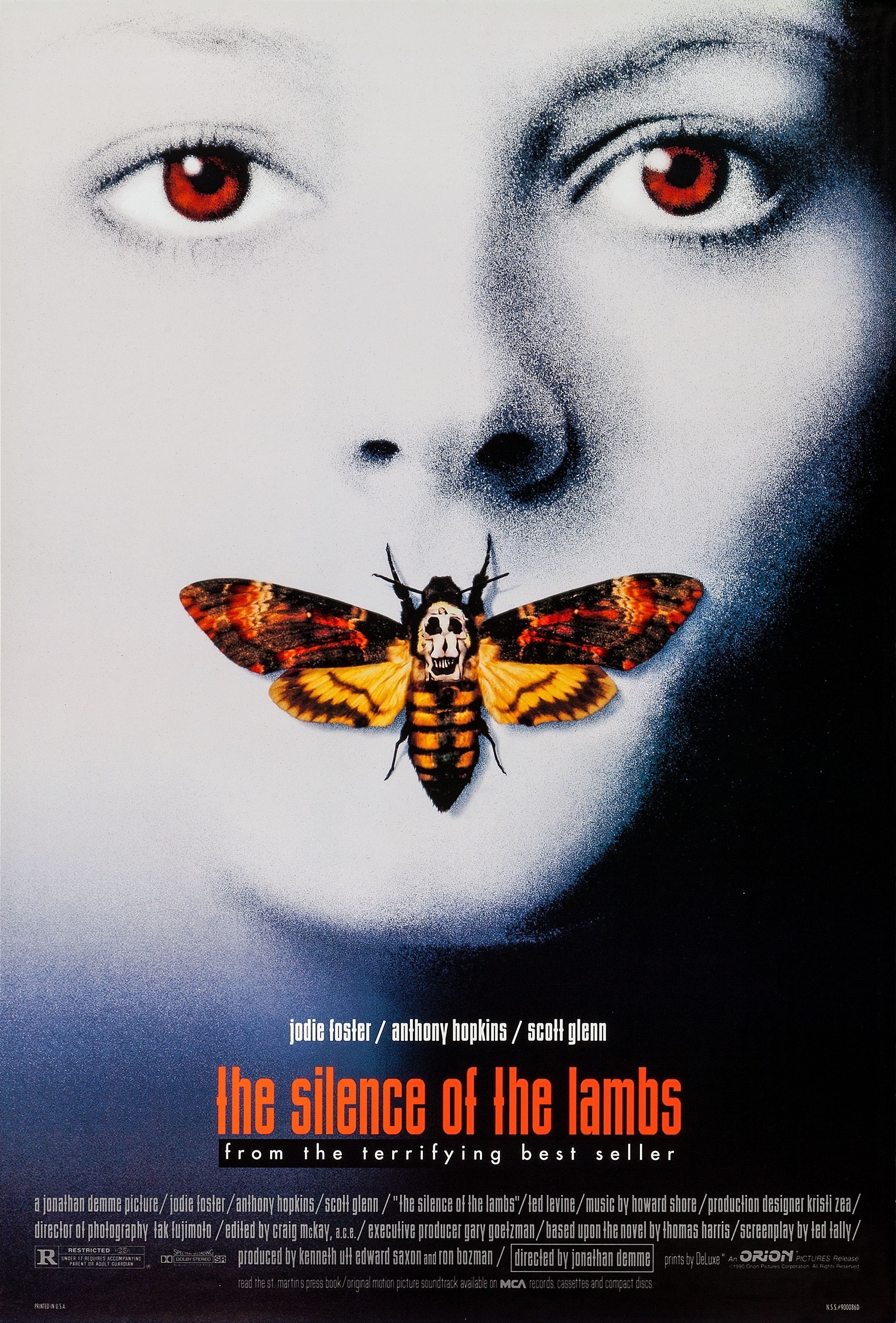 沉默的羔羊 The Silence of the Lambs (1991) 多款電影原裝進口海報