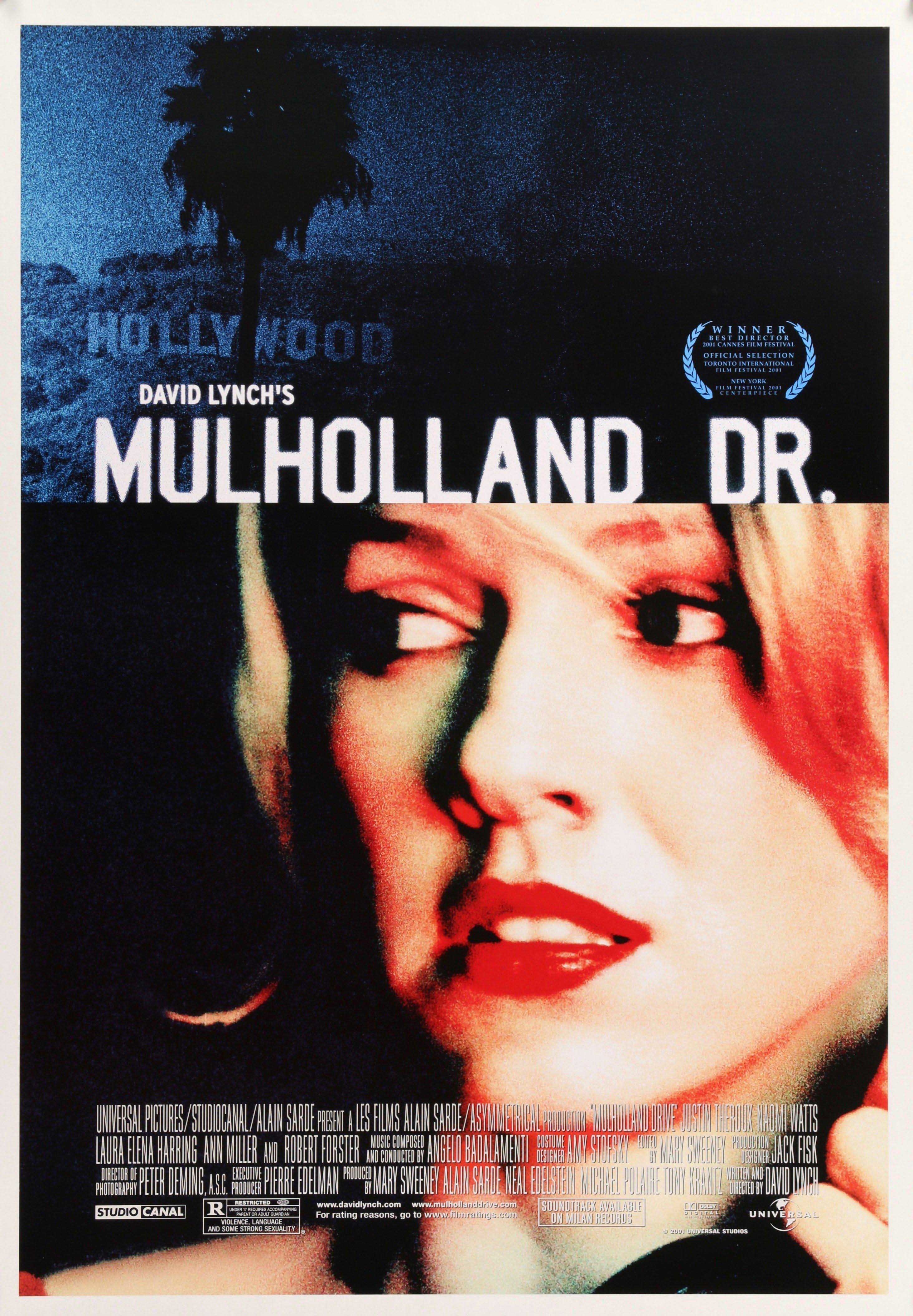 Mulholland Dr. (2001) 穆荷蘭大道 多款電影原裝進口海報