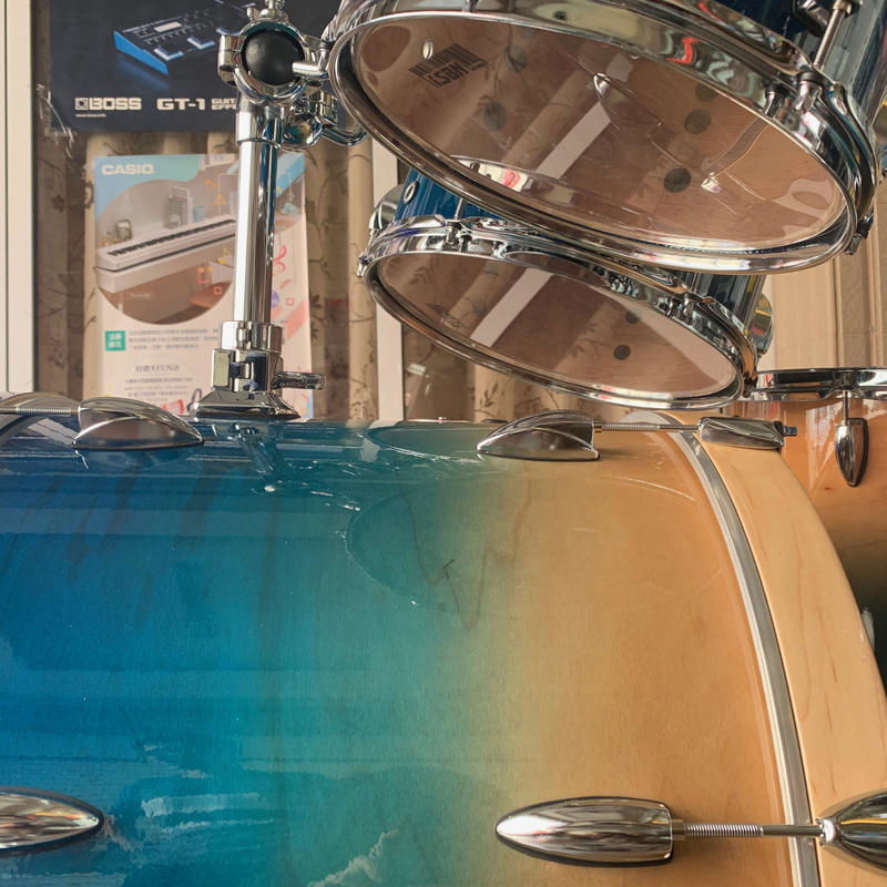 iSBN 603 F-603LS 湖水藍 爵士鼓組【不含銅鈸】 第 3 張圖片｜三峽鼓 / 打擊