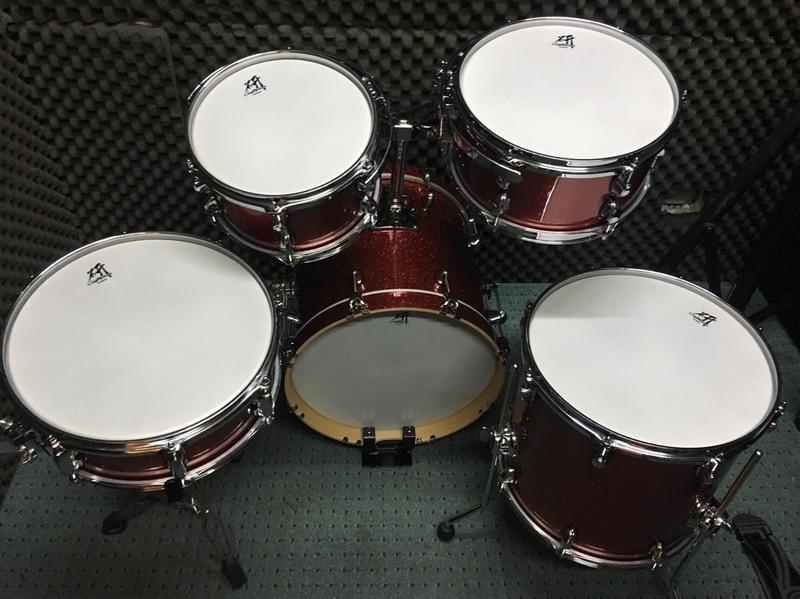 匠 Craftsman C-RD1005-Gogig 爵士鼓組 旅行鼓 楓木 紅色【不含鈸】 第 3 張圖片｜三峽鼓 / 打擊