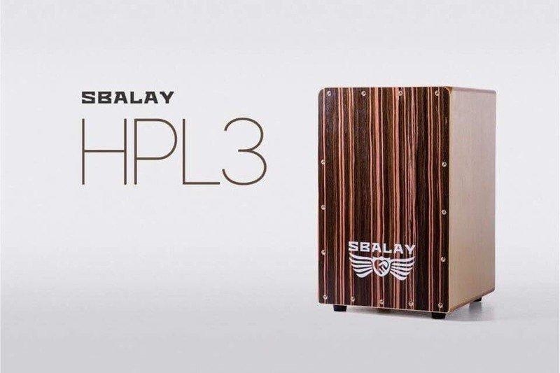 SBALAY HPL3 木箱鼓 直條木紋色 附原廠雙肩背袋